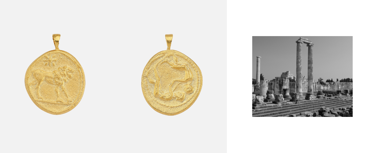Lion 2025 coin necklace