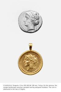 Parthenope Coin Pendant